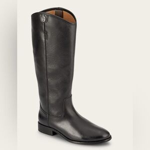 Frye Melissa Button Leather Riding Boots